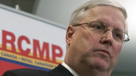 Le commissaire de la GRC, William Elliott
