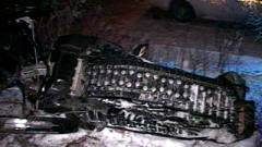 Motoneige accident�e � Labelle.