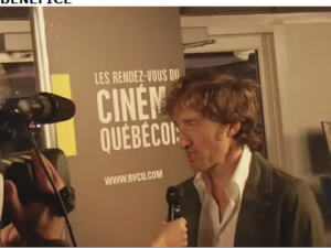 Emmanuel Bilodeau est le porte-parole de la 28e édition des Rendez-vous du cinéma québécois.