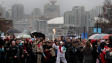 Le flambleau olympique � Vancouver