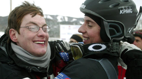 Les fr�res Fr�d�ric et Alexandre Bilodeau (archives)