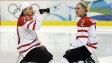 C�l�bration de l'�quipe de hockey f�minine
