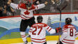 Sidney Crosby (� gauche)