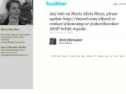 Profil de Sheryl Breuker sur Twitter