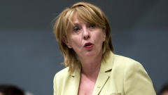 La ministre de la Culture et des Communications du Québec, Christine St-Pierre, à l'Assemblée nationale, le 26 mai 2009