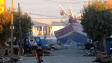 Une rue de Talcahuano apr�s le s�isme, le 5 mars 2010.