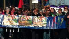 Volet montréalais de la Marche mondiale des femmes.