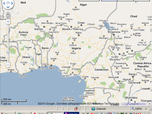 Carte du Nigeria