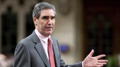 Michael Ignatieff, chef du Parti libéral, à la Chambre des communes le 8 mars 2010