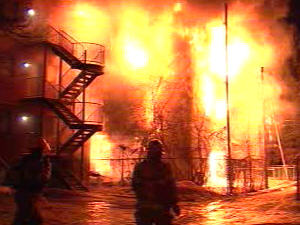 L'immeuble incendié se trouve au 1841, rue Aylwin
