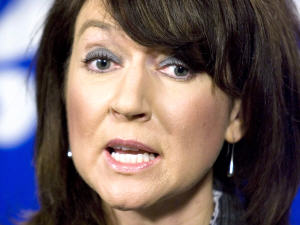 Nathalie Normandeau à Québec.