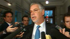 Le ministre de la Sécurité publique du Québec, Jacques Dupuis