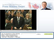 Motion sur l'adresse en r�ponse au discours du Tr�ne, par Stephen harper, retransmise sur YouTube