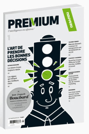 La couverture du premier numéro de Premium