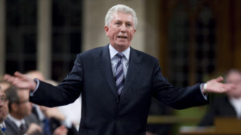 Gilles Duceppe � la Chambre des communes, en octobre 2009