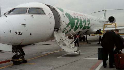 L'avion du d�part