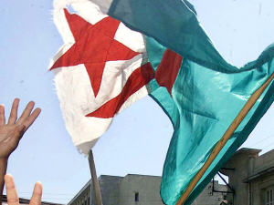 Le drapeau algérien
