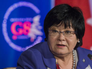 La ministre de la Coopération internationale, Bev Oda