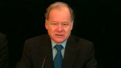 Le ministre des Finances du Québec, Raymond Bachand