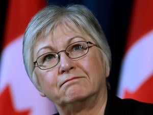 La vérificatrice générale Sheila Fraser, le 20 avril 2010