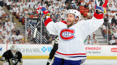 Marc-André Fleury et Dominic Moore