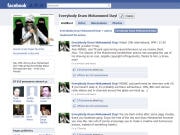 Page de dessins de Mahomet sur Facebook
