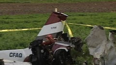 L'avion s'est écrasé en après-midi mercredi