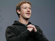 Le grand patron de Facebook, Mark Zuckerberg, �g� de 26 ans.