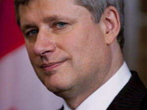 Le premier ministre Stephen Harper