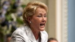 La chef du PQ, Pauline Marois