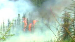 Incendie de for�t en Haute-Mauricie