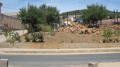 Là où se trouvait la fosse commune de Fontanosas. Là où se trouvait la fosse commune de Fontanosas.