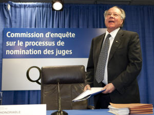 Le juge Michel Bastarache