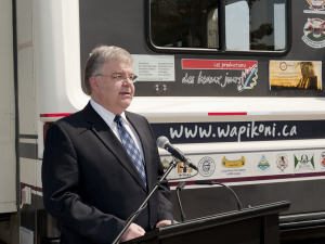 Le ministre responsable des Affaires autochtones, Pierre Corbeil