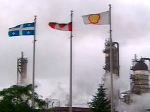La raffinerie Shell