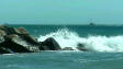 La mer aux abords de Old Harry