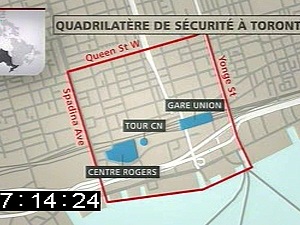 Le quadrilatère de sécurité à Toronto