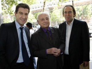 Les futurs repreneurs du Monde Mathieu Pigasse, Pierre Bergé et Xavier Niel