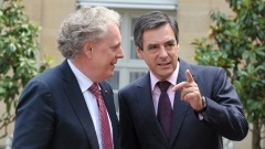Jean Charest et son homologue français, François Fillon