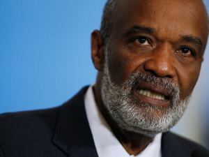 Le président René Préval