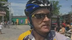 Denis Lavoie a participé au Cyclo-défi