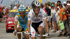 Andy Schleck et Alberto Contador