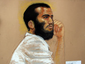 Omar Khadr en 2010