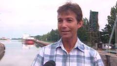 Jack Meloche, gestionnaire des op�rations pour la voie maritime du St-Laurent