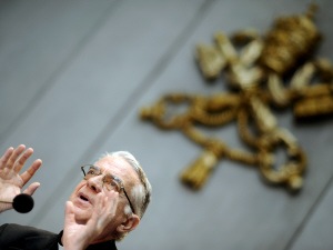 Le porte-parole du Vatican, le père Federico Lombardi