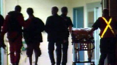 Des blessés transportés à l'hôpital