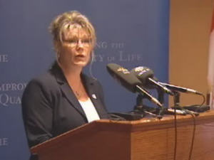 La députée de Saint-Boniface, Shelley Glover