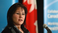 la ministre canadienne de la Sant�, Leona Aglukkaq