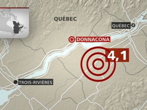 Carte de la région de Québec