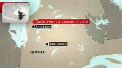 Lieu de l'accident d'avion